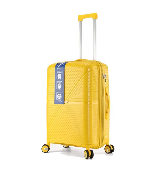 Βαλίτσα Μεσαία RCM 185-24, 66εκ-yellow
