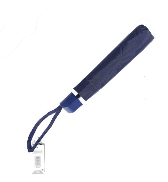 Ομπρέλα Σπαστή Χειροκίνητη με οκτώ ακτίνες NEW BASIC 12311-Μπλε Σκούρο