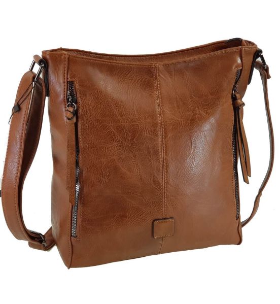 Γυναικεία Τσάντα Ώμου / Χιαστί OEM B8066-brown