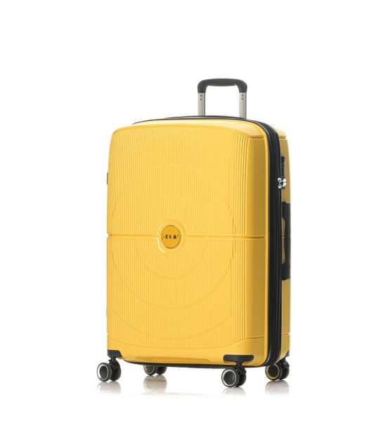 Βαλίτσα RCM 140-28 μεγάλη-75εκ-κίτρινο