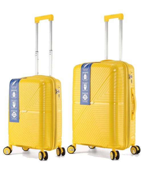  Βαλίτσα RCM 185 SET2 Μικρή+Μεσαία-yellow