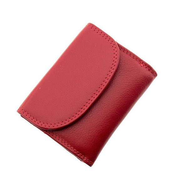 Δερμάτινο μικρό πορτοφόλι FOREST 1193 κόκκινο