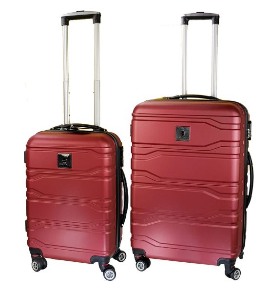 Βαλίτσα FORECAST HFA-073 SET2 μικ+μεσ-red