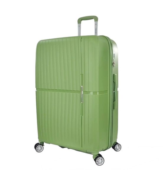 Βαλίτσα FORECAST DQ134-18 SET2 Μικρή+Μεσαία-green