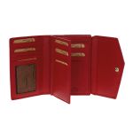 Δερμάτινο Γυναικείο Πορτοφόλι LAVOR 1-6000 Red