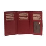 Δερμάτινο Γυναικείο Πορτοφόλι LAVOR 1-6044 Κόκκινο