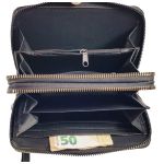 Γυναικείο πορτοφόλι-φάκελος με λουράκι OEM 3138-Μαύρο