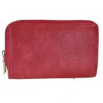 Γυναικείο πορτοφόλι-φάκελος με λουράκι OEM 3138-Κόκκινο