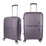 Βαλίτσα FORECAST DQ134-18 SET2 Μικρή+Μεσαία-purple