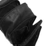 Δερμάτινο Σακίδιο Πλάτης/Bodybag CHESTERFIELD C58.028400 Black Riga