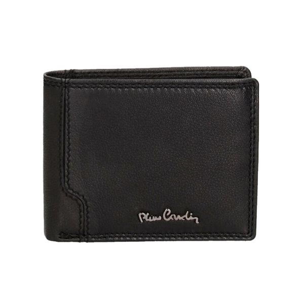 Ανδρικό Δερμάτινο Πορτοφόλι Pierre Cardin 8806 PIP06 Μαύρο – RFID Προστασία – Premium Ποιότητα