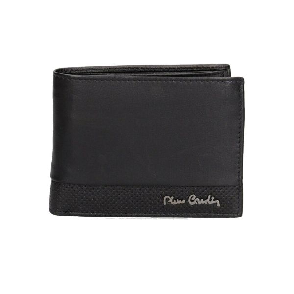 Ανδρικό Δερμάτινο Πορτοφόλι Pierre Cardin 8806 TILAK94 Μαύρο – RFID Προστασία & 10 Θέσεις Καρτών
