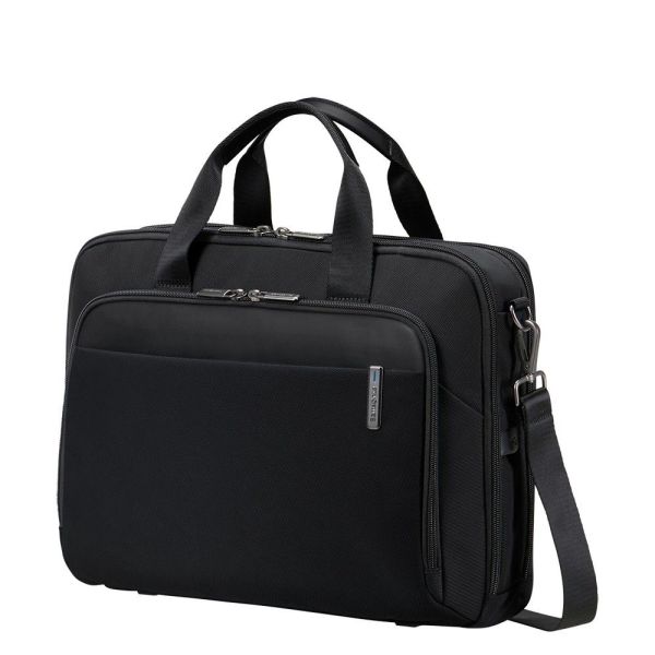 Επαγγελματική Τσάντα / Χαρτοφύλακας Samsonite Evosight Laptop 15.6'' Μαύρο 153525 | Premium με 3 Κεντρικές Θήκες