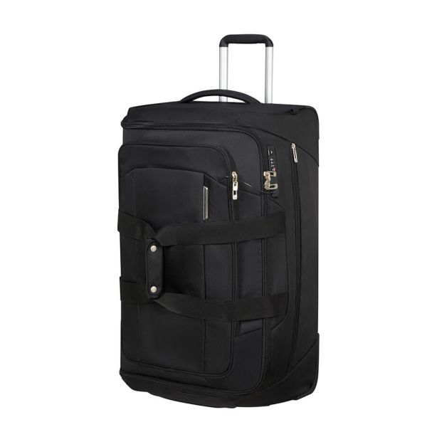 Premium Σακ Βουαγιάζ με Ρόδες Samsonite Respark 149291-7416 108L Μαύρο | Υβριδική Τροχοτσάντα | Το Απόλυτο Cargo Τρόλεϊ