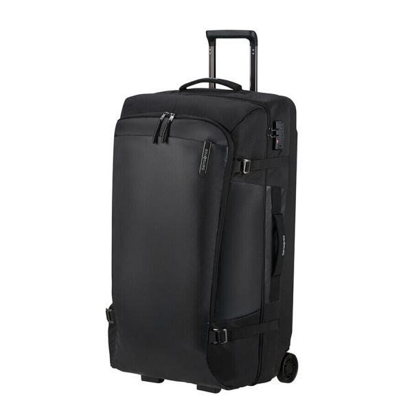 Premium Μεγάλη Βαλίτσα / Τροχοτσάντα Samsonite 154065-1041 Armox Μαύρο 117L | Υβριδική & Αδιάβροχη με Τροχούς Ανάρτησης