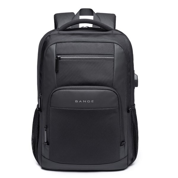 Σακίδιο Πλάτης Laptop Bange 1921 Μαύρο 24L – USB & Αντικλεπτικό – Καθημερινή & Επαγγελματική Χρήση