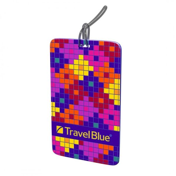 Ετικέτα Βαλίτσας TRAVEL BLUE 101 Πολύχρωμη με Γερό Δέσιμο – Ξεχώρισε τη Βαλίτσα σου