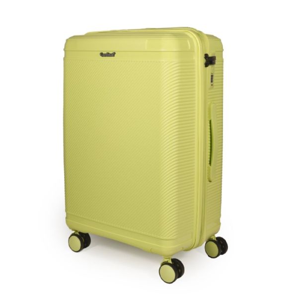 Μεγάλη Άθραυστη Βαλίτσα 77x31/36x47 Cardinal 2019 Lemon Yellow 100L | Premium, Αντικλεπτική με Επέκταση για 23+ Κιλά