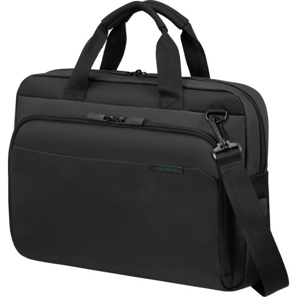 Επαγγελματική Τσάντα / Χαρτοφύλακας Samsonite Mysight Laptop 15.6'' Μαύρο 135075 | Θύρα USB & 2 Αυτόνομες Θέσεις