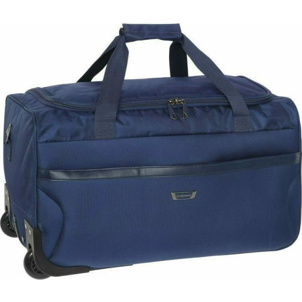 Σακ Βουαγιάζ με Ρόδες Μικρό Diplomat ZC998-55W Μπλε | 46L – Ανθεκτικό & Ελαφρύ – Αδιάβροχο & Ιδανικό για 3-4 Ημέρες