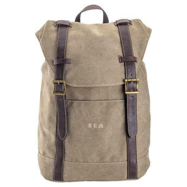 Σακίδιο Πλάτης RCM 17415 Μπεζ – Αδιάβροχο με Θήκη Laptop 15,6