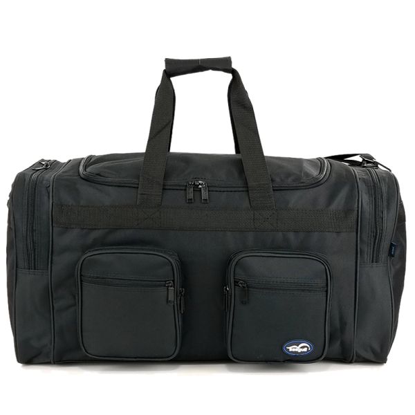 Σακ Βουαγιάζ Μεσαίο Seagull PD13-63cm Μαύρο – Αδιάβροχο 70L | με 4 Τσέπες & Ιμάντας 4cm