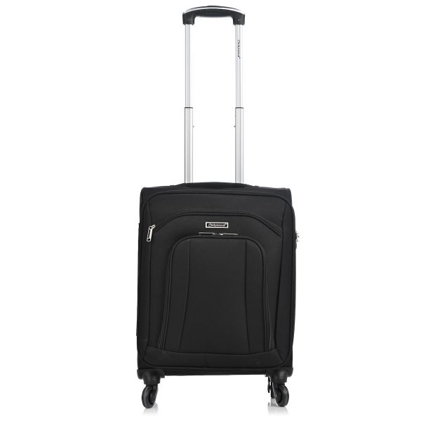 Βαλίτσα Καμπίνας DIPLOMAT ZC444-S Μαύρο 55x40x20 – Ελαφριά με 4 Ρόδες & Ιδανική για Όλες τις Αεροπορικές.