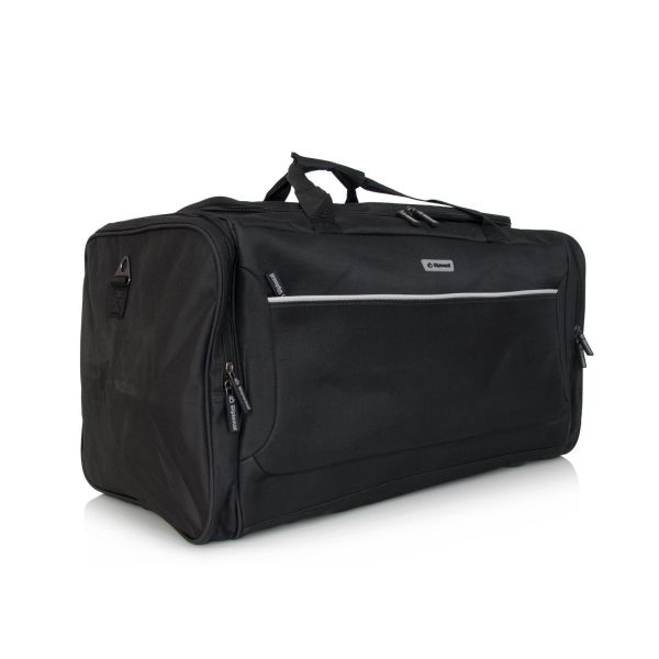 Μεγάλο Σακβουαγιάζ Diplomat ZC3002-68cm Μαύρο | 78L με Πλαϊνές Θήκες & Ενισχυμένες Ραφές