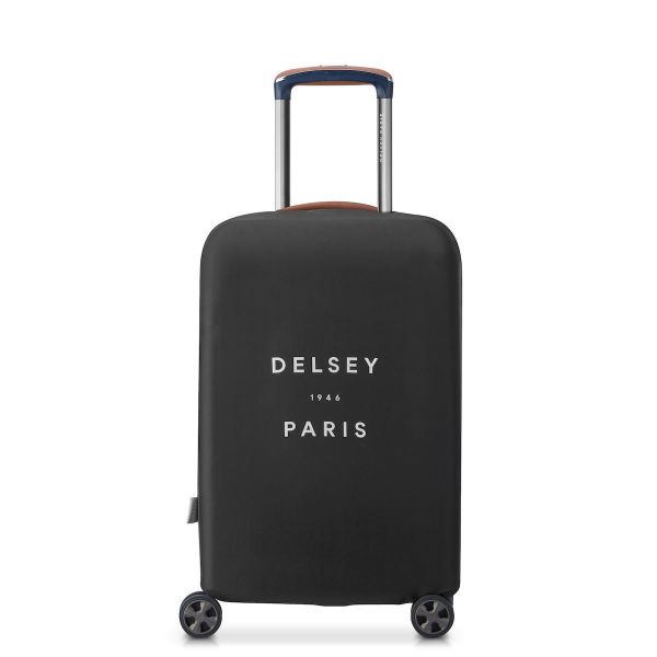 Κάλυμμα Βαλίτσας Καμπίνας DELSEY 395017900 Μαύρο έως 57cm – Ανθεκτικό & Ελαστικό για Απόλυτη Προστασία