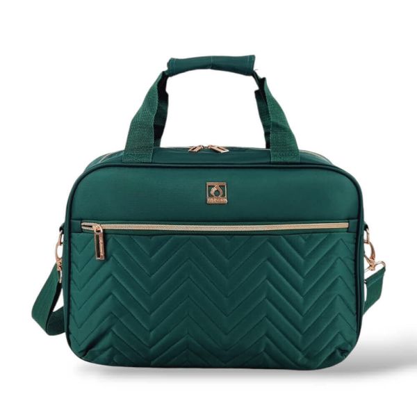 Τσάντα Ταξιδίου Diplomat Monaco ZC9001-40 Πράσινο 40x28x15 | 16L Χειραποσκευή Καμπίνας για Κάτω από το Κάθισμα