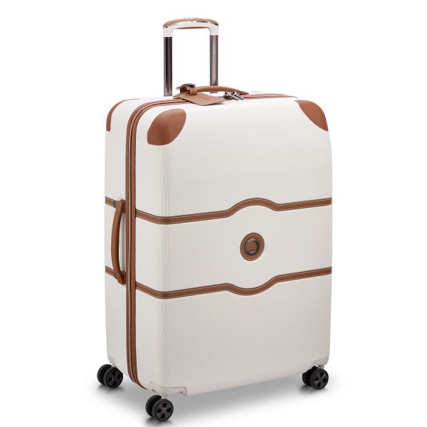 Μεγάλη Βαλίτσα 76,5cm DELSEY 167682106 Chatelet Air 2.0 Κρεμ 110L – Premium Series, Luxury, Polycarbonate για 23Kg και Άνω