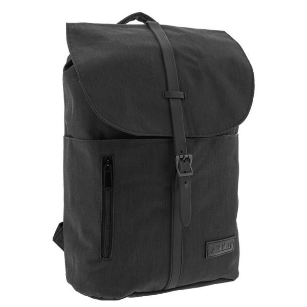 Σακίδιο Πλάτης RCM 2840 Μαύρο με Θήκη Laptop 15.6’’ – Αδιάβροχο & Ελαφρύ – για Δουλειά & Μετακινήσεις