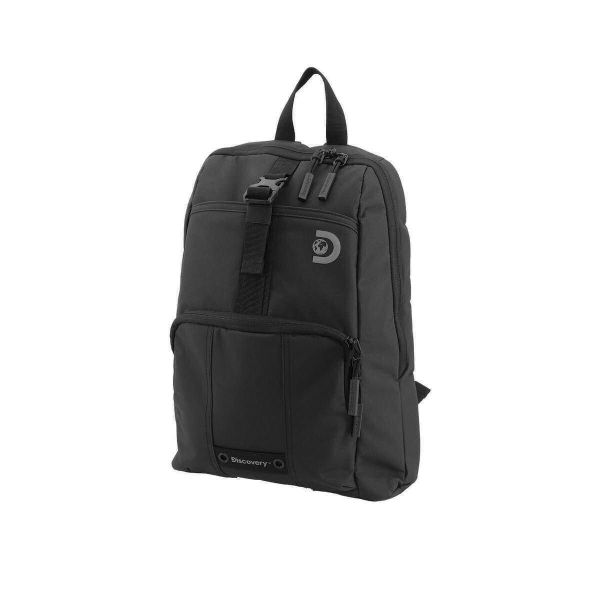 Ανδρικό Σακίδιο Πλάτης Discovery Channel D00110.06 Μαύρο | Laptop 15.6
