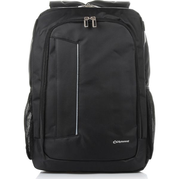 Ανδρικό Σακίδιο Πλάτης Diplomat LC635 Μαύρο 23L – Tech Friendly για Laptop 15.6