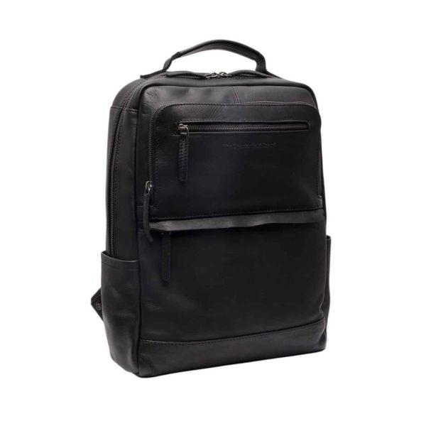 Δερμάτινο Επαγγελματικό Σακίδιο Πλάτης Chesterfield Philippe C58.700300 Μαύρο – Premium Wax Pull Up Δέρμα – Unisex & Elegant