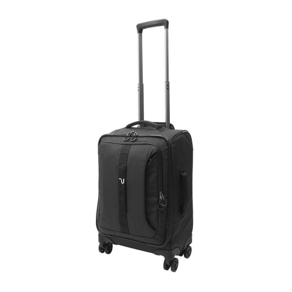 Premium Βαλίτσα Καμπίνας 55x35x23 Paulter 8351-20 Μαύρο 39L | 100% Αδιάβροχη με Θήκη Laptop & 4 Ρόδες