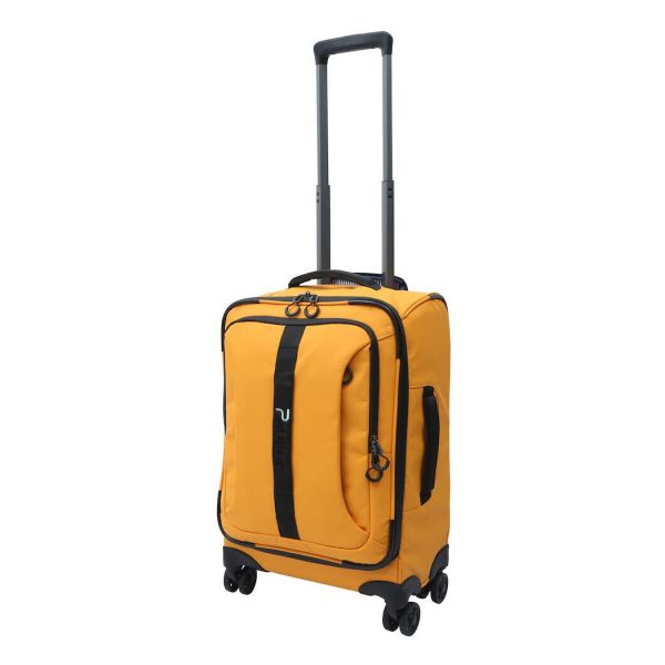 Premium Βαλίτσα Καμπίνας 55x35x23 Paulter 8351-20 Κίτρινο 39L | 100% Αδιάβροχη με Θήκη Laptop & 4 Ρόδες