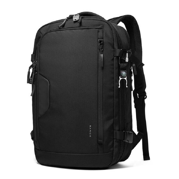 Σακίδιο Πλάτης Ταξιδίου Bange 22039 Μαύρο 45L 17.3″ – Επεκτάσιμο & Αντικλεπτικό