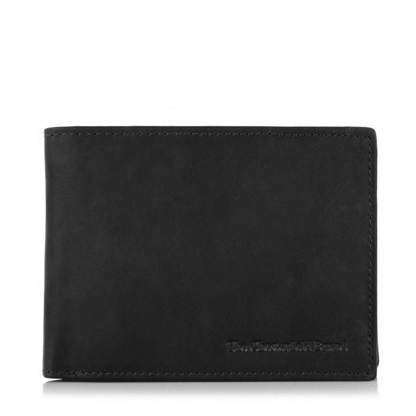 Δερμάτινο Ανδρικό Πορτοφόλι Chesterfield C08.0204A00 Μαύρο με RFID Προστασία – Premium Wax Pull Up Δέρμα