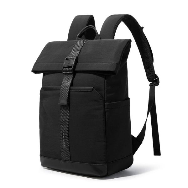 Αδιάβροχο Σακίδιο Πλάτης Roll Top Bange 3115 Μαύρο | Laptop 15.6