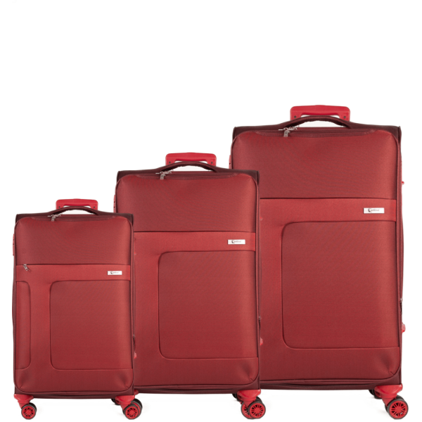 Βαλίτσα CARDINAL 3800 SET3 κόκκινο