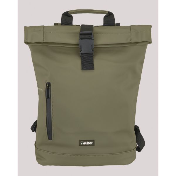 Σακίδιο Πλάτης Paulter 6001-S Χακί – 100% Αδιάβροχο Roll Top με Θέση Laptop 13,6''