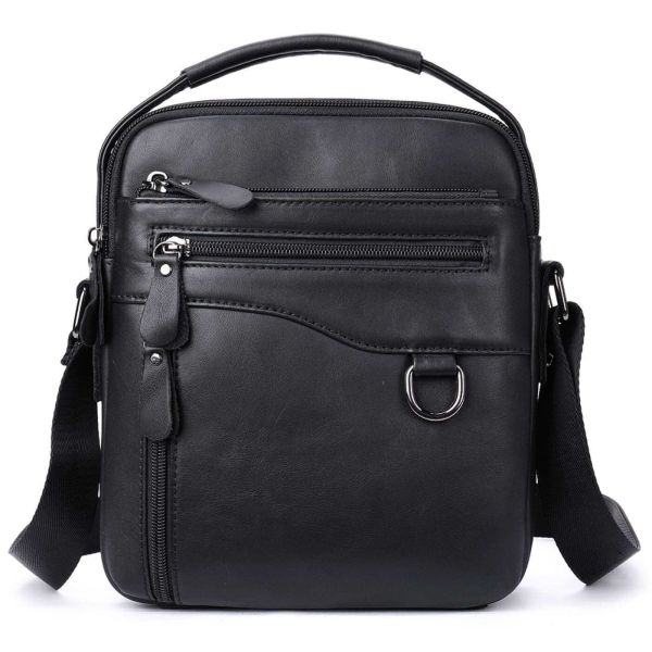 Δερμάτινο Ανδρικό Τσαντάκι Ώμου Cardinal 7012 Μαύρο – Casual Ανδρικό Αξεσουάρ Καθημερινής Χρήσης