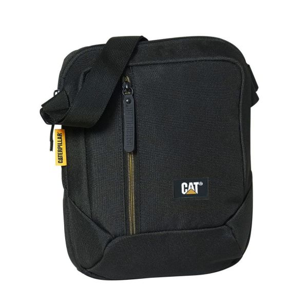 Τσαντάκι Ώμου Caterpillar 83614-80 Μαύρο – Compact Design & Προστασία Tablet