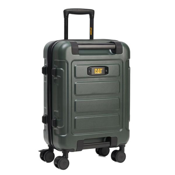 Premium Βαλίτσα Καμπίνας Caterpillar 84796-603 Χακί 40L | 100% Polycarbonate | Κορυφαία Χειραποσκευή
