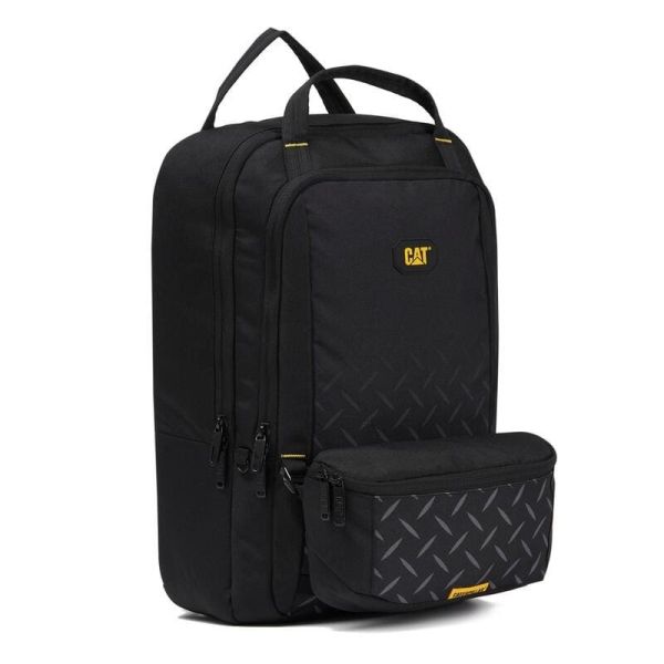Σακίδιο Πλάτης 2-in-1 Caterpillar Voyager 84836-01 Μαύρο 30L – Backpack & Μέσης, Premium Ποιότητα