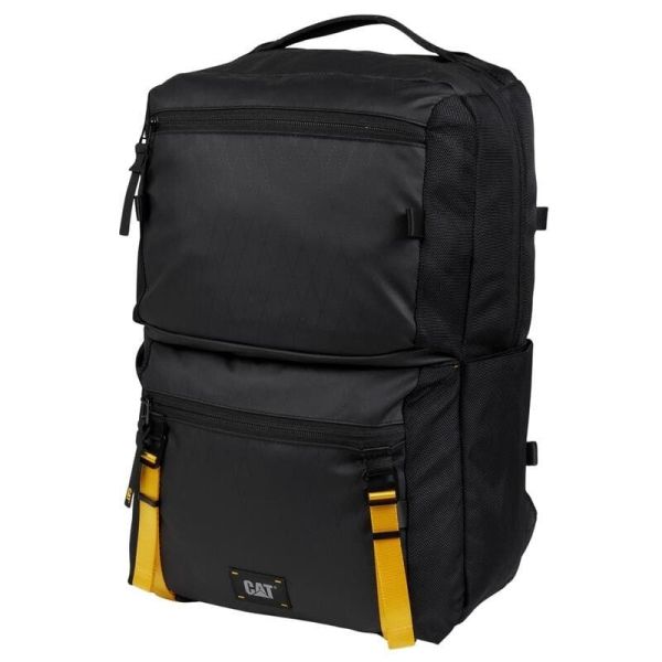 Σακίδιο Πόλης CATERPILLAR 84839-01Utility X Μαύρο 21lt με Θήκη Laptop 15.6”