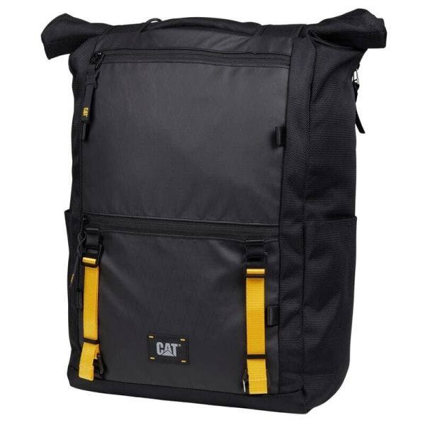 Σακίδιο Πλάτης CATERPILLAR 84840-01 Utility X Rolltop Μαύρο 28L