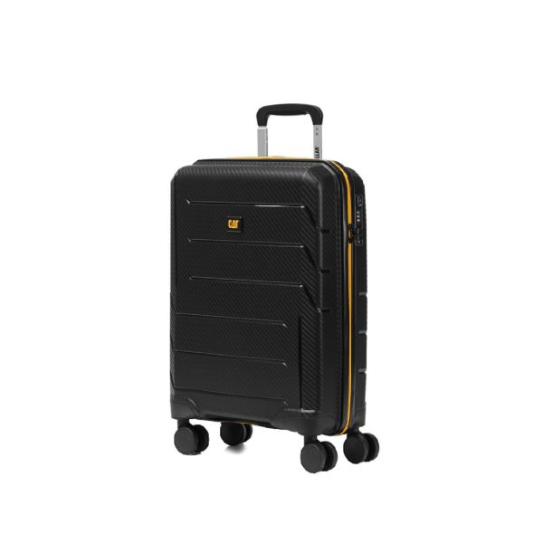 Βαλίτσα Καμπίνας Caterpillar Venture 84922-01 Μαύρη | Ελαφρύ 2.7kg, Υλικό Πολυπροπυλένιο Άθραυστο & 43L