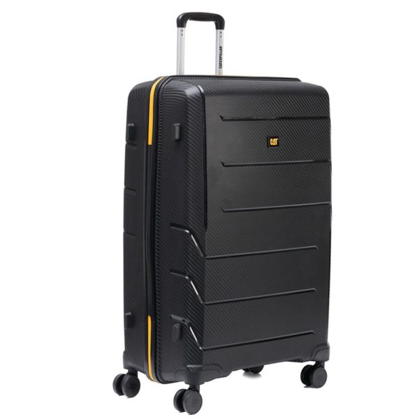 Μεγάλη Βαλίτσα Caterpillar Venture 84922-01 Μαύρη – 98L Πολυπροπυλένιο | Ανθεκτική για 23kg και Άνω